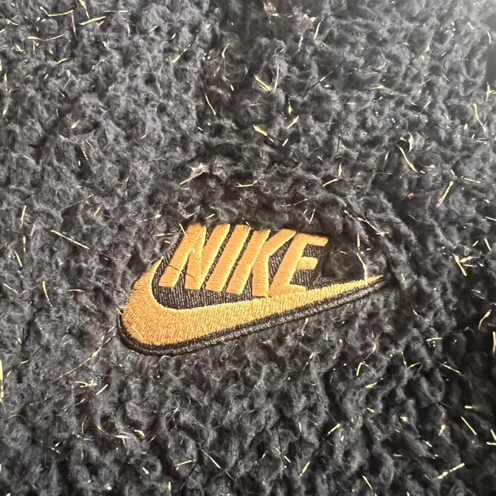 Nike black gold zip JACKET - Picture 4 of 6
